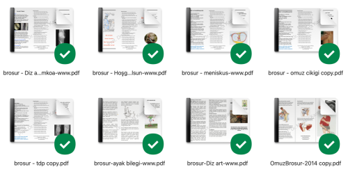 Bilgilendirme Broşürleri